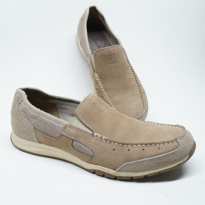 NM! Clarks Armada Spanish Beige Leather Slip On Loafers  display picture 1
