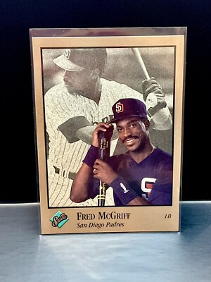 1992 Leaf Studio Fred McGriff #106 - San Diego Padres