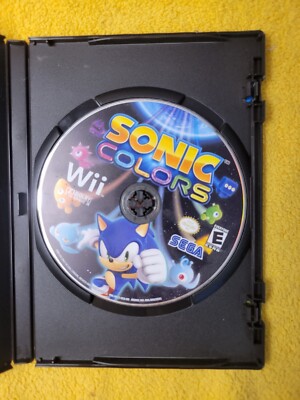 Sonic Colors (Nintendo Wii, 2010) Disc Only! TESTED Dummy Case Included No Manua