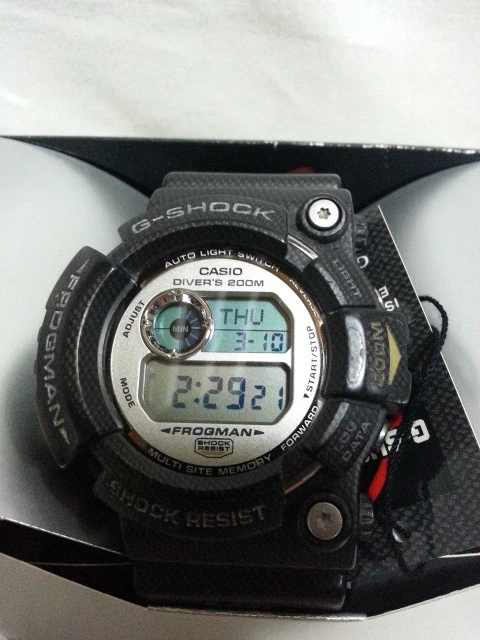 CASIO G-SHOCKフロッグマンGW-201NT-1JF （FROGMAN GW-201NT-1JF
