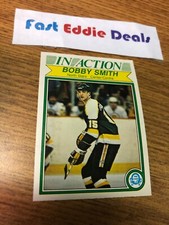 O-PEE-CHEE HOCKEY 1982-83 BOBBY SMITH IN ACTION CARD 176 MINNESOTA NORTH STARS