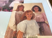Chery Williams Heirloom Pattern Wedding Ring Blouse Size Preteen 5/6 - 13/14 Chery Williams Heirloom Pattern Wedding Ring Blouse Size Preteen 5/6 - 13/14
