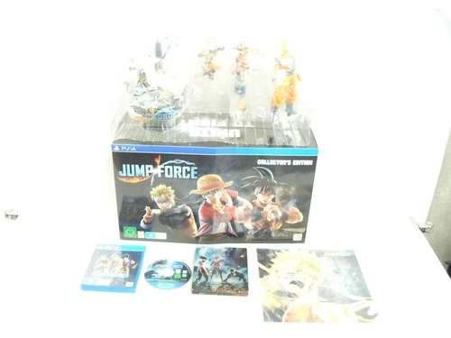 Mint Disc Playstation 4 Ps4 Jump Force Collector's Edition Inc Game