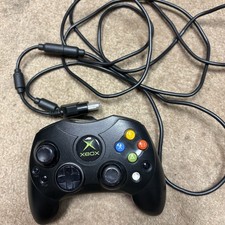 Original Black OEM Xbox Controller S Type With Microsoft Breakaway Cable!!