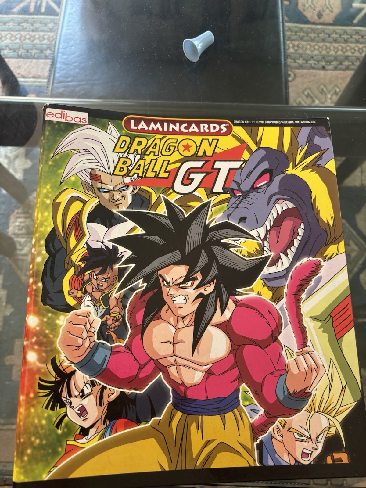 Edibas Album figurine Dragon Ball GT 2004 Lamincards/figurine laminate