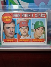 1969 Topps # 597 Rollie Fingers A.L. Rookie Stars Rookie Card. rookie card picture