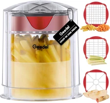 French Fry Cutter, Professional Home Style Onion Chopper, Vegetable Chopper Dice