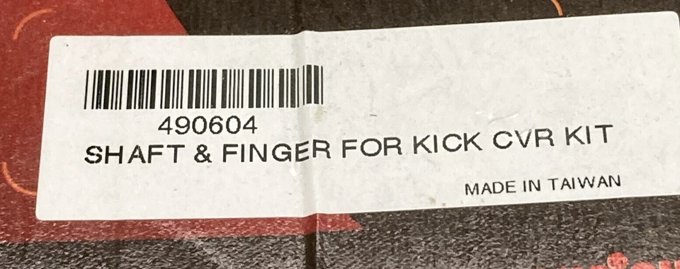 НОВЫЙ ПОДЛИННЫЙ ВЫБОР МОТОЦИКЛИСТА 490604 ВАЛ И ПАЛЕЦ ДЛЯ KICK CVR НАБОР - Изображение 2 из 4