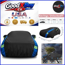 Waterproof Car Cover For Sedans 178-185 Inch All Weather Heavy Duty