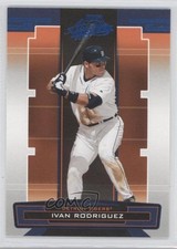 2005 Playoff Absolute Memorabilia Blue Ivan Rodriguez #86 HOF 0u7