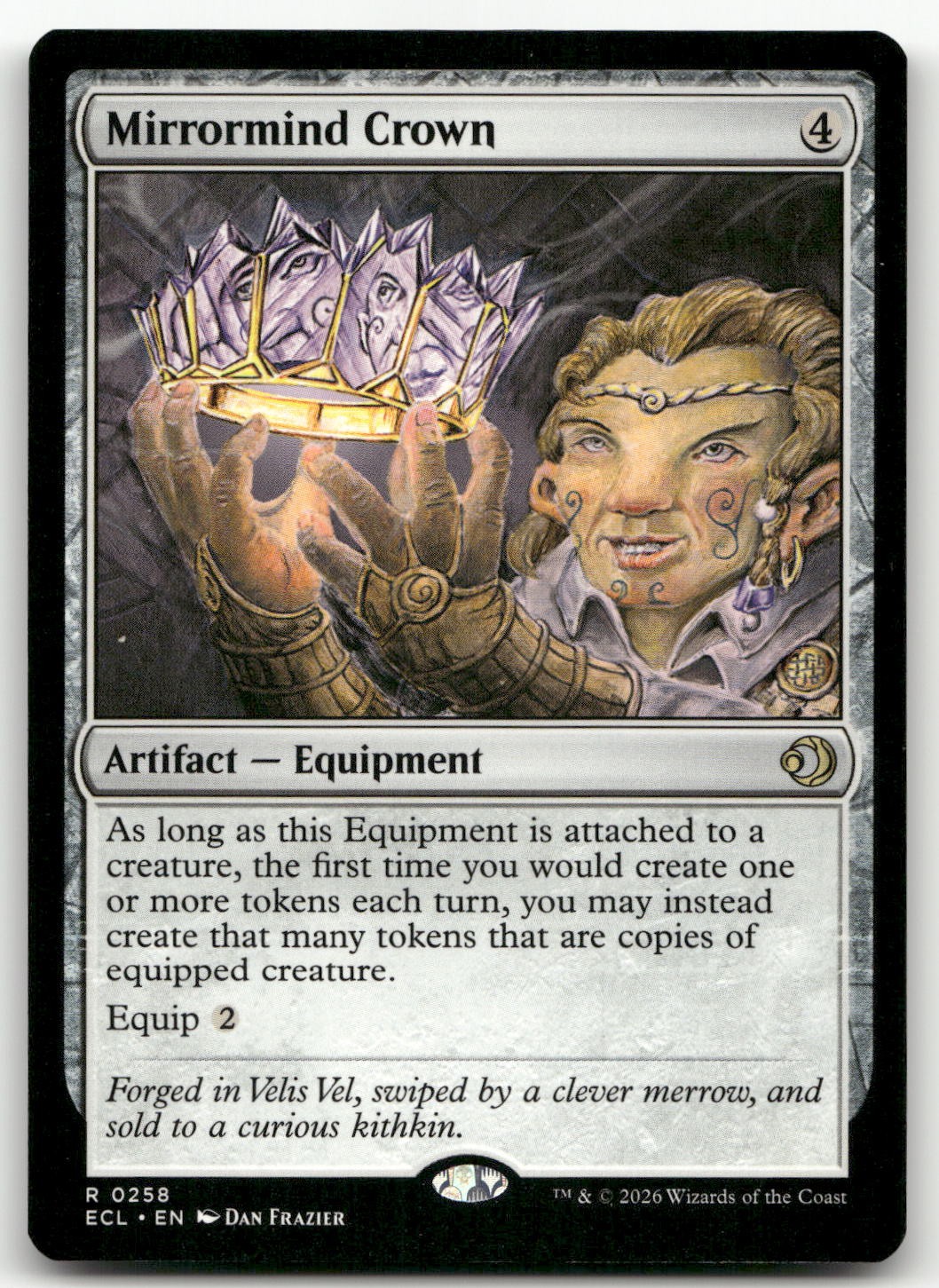 Mirrormind Crown #258 (NM) Lorwyn Eclipsed ECL Magic MTG