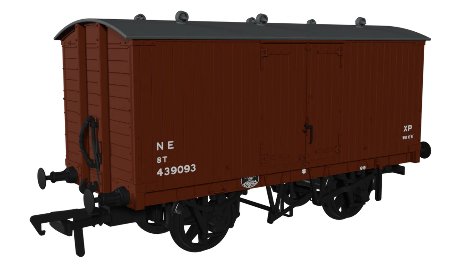 Rapido Trains 930010 OO Gauge GNR 8 Ton Van – NE (post-36) No.439093