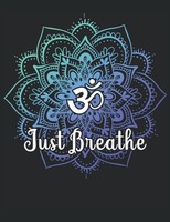 Anti-Stress Malbuch: Mandala Yoga Namaste Tattoo Design A4