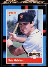 1988 Donruss #638 Bob Melvin