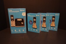 AT T 2-Line Cordless Phone Answering System TL88102 - 4 Phones - NEW/SEALED