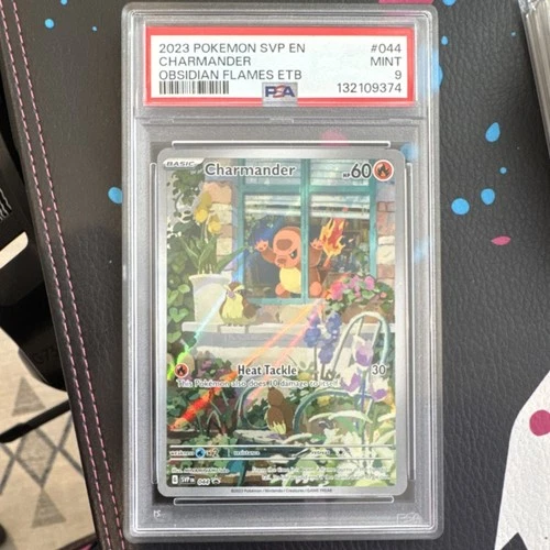 Pokémon Charmander 044 Scarlet & Violet Promo Holo PSA 9 2023