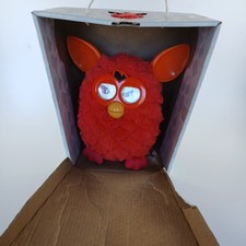 Hasbro 2012 Orange Phoenix Furby In Box Tested And Works