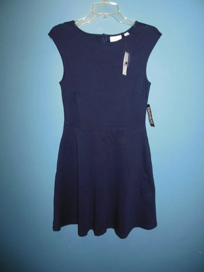 slim fit dress slacks Pleated Woven Fit & Flare Dress main image 0