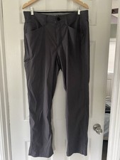 New Orvis Hiking Pants Size 34 x 30 Men's Color Black