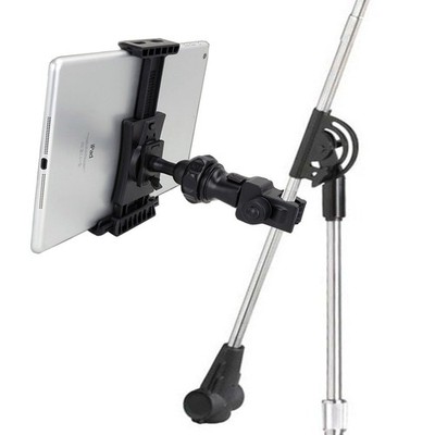 Universal Adjustable Tablet Smartphone Mount for Mic Stand Compatible 7 to 12...
