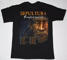 Sepultura - Final European Tour 2026 Shirt Black Oneside Full Size