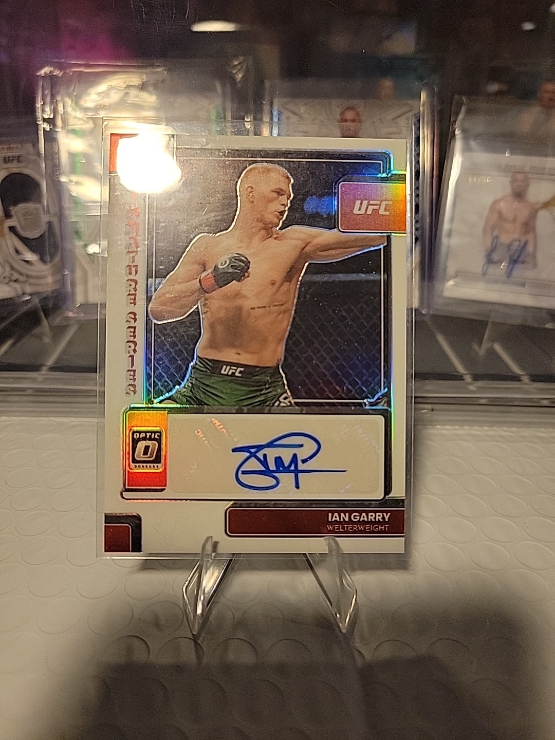2023 Panini Donruss Optic UFC - Signature Series Ian Machado Garry #SS-IGR (AU)