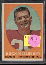 1958 Topps #122 Hugh McElhenny