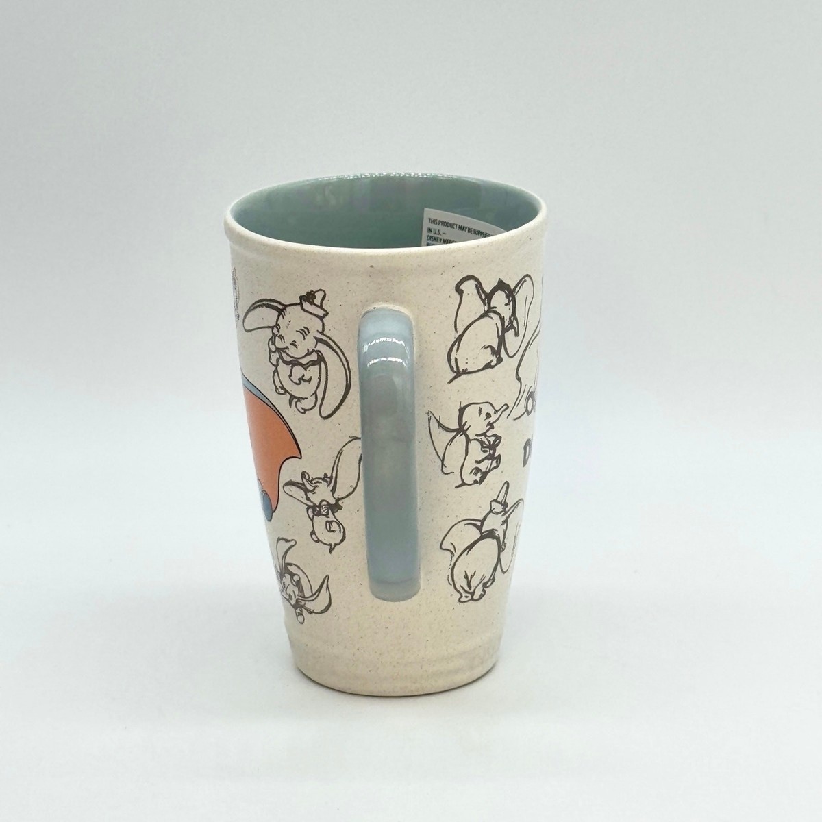 Disney Classic Dumbo Tall Latte Mug Animation Sketch Art NEW | eBay