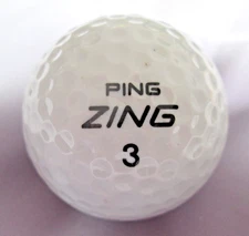 PING ZING - PING Promotional No. 3 Golf Ball - Excellent Condition