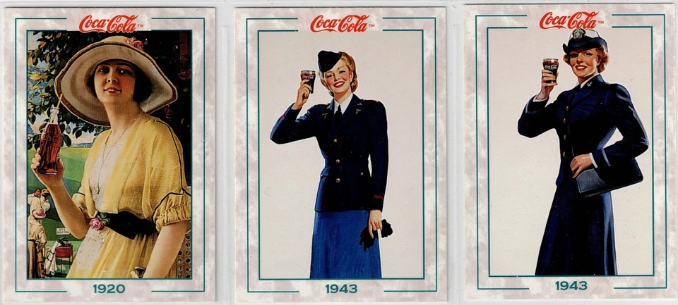 9 Coca Cola Advertising Trading Cards, Series 2, from Calanders & Adverts(C) - Image 3 of 4