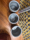 Handmade Pottery Cups Studio Art Set of 3 — photo 3
