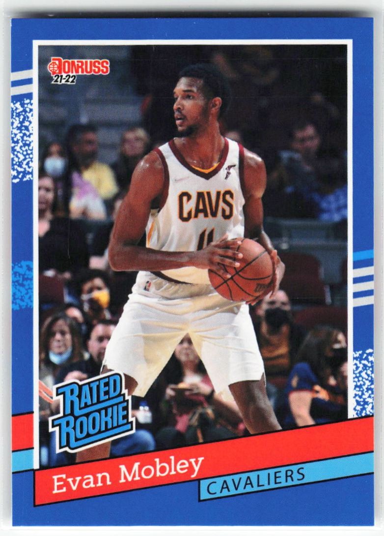 2021-22 Panini Instant Rated Rookie Retro Evan Mobley RC #RR-3 /2502 Cleveland