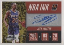 2018-19 Panini Contenders Optic NBA Ink Gold Prizm 4/10 Josh Jackson Auto 1u6
