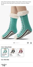 Thermal Fluffy Sock Women Winter Warm Plush Non Slip Home Sleeping Soft
