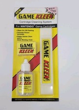 Vintage Game Kleen Cartridge Cleaning System for Nintendo Game Cartridges NEW