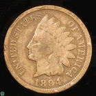 1894/1894 Double Date Indian Head Small Cent - Good Details