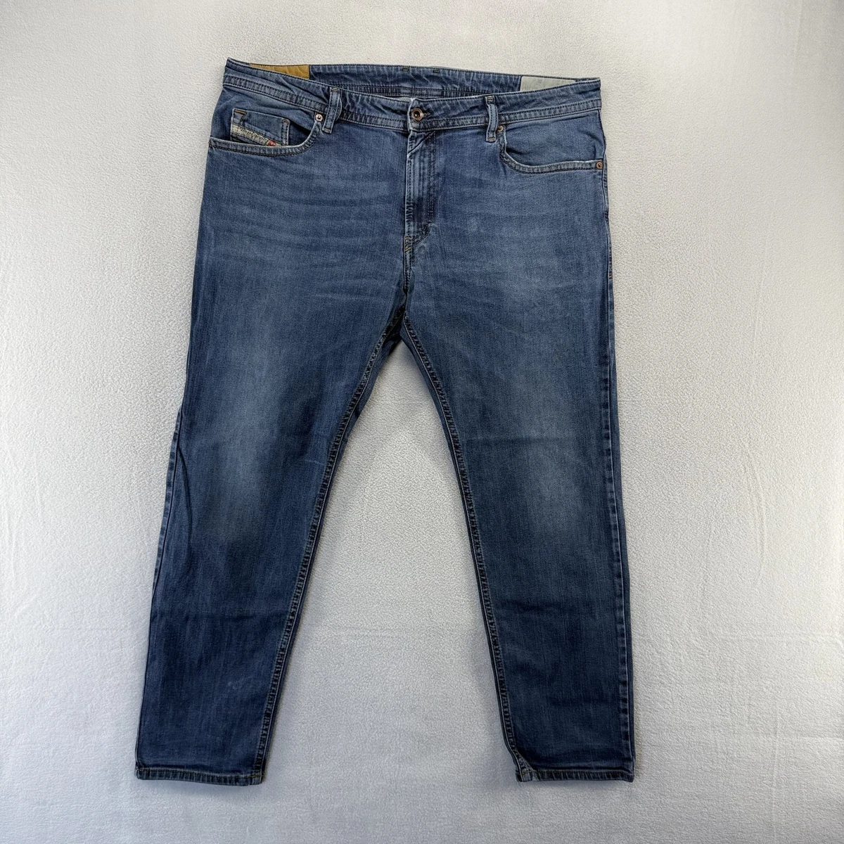 Diesel D. N.A.Thavar Slim-skinny 0810x Hommes Jeans W38/L32 Rayé Éclair