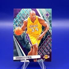 SHAQUILLE O’NEAL 2023-24 Panini Phoenix #41 Phoenix TEAL LAZER Lakers