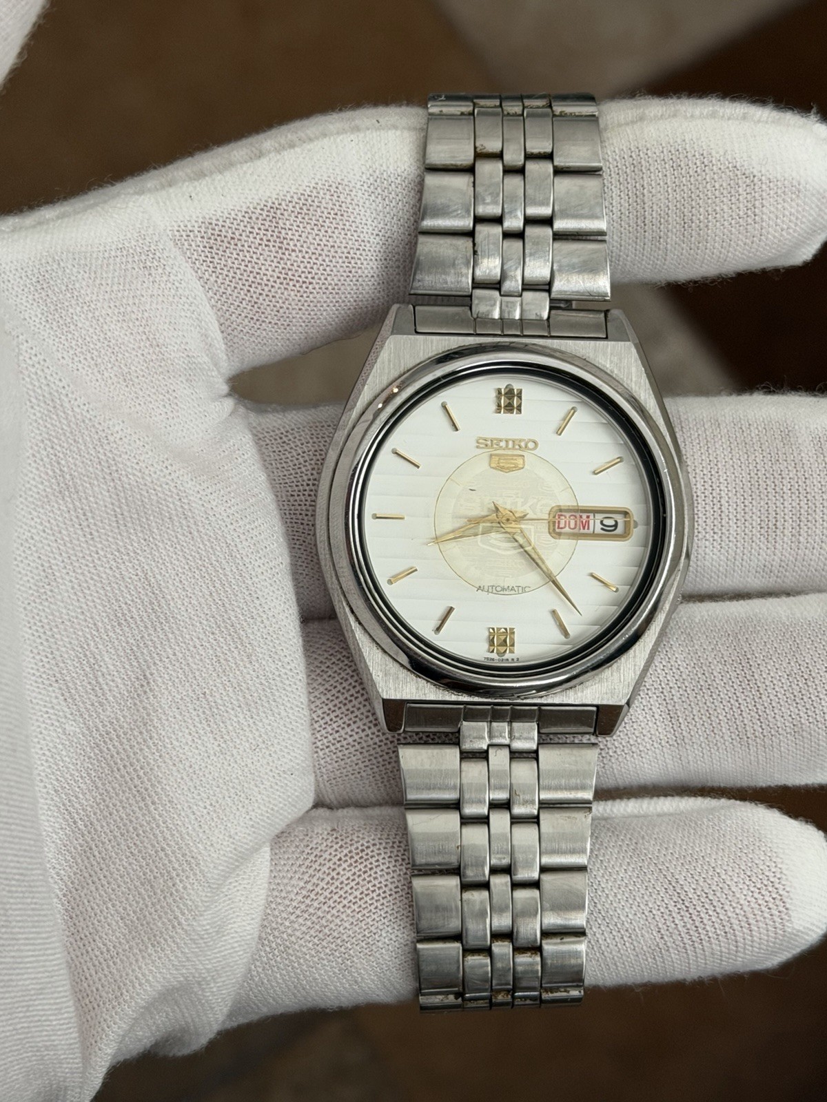 Rare Vintage Seiko 5 Automatic 7S26-8760 Men’s Kanji Dress Sports Watch JDM 90s
