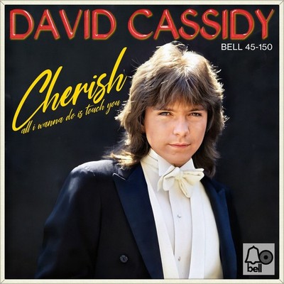 7'' DAVID CASSIDY Cherish PARTRIDGE FAMILY All I Wanna Do Is Touch BELL USA 1971