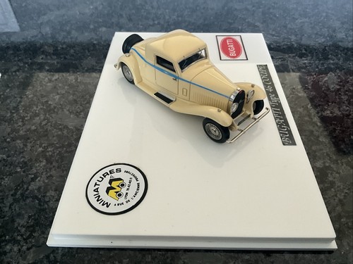 Modelo Heco Miniaturas Lyon Bugatti Tipo 46 Cupé 1/43 - Imagen 4 de 6