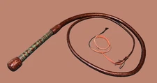 kangaroo hide bullwhip