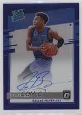 2020 Donruss Optic Rated Rookie Purple Prizm Signatures Tyler Bey #186 Auto 1op8