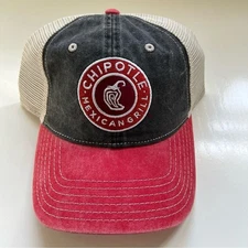 Chipotle NWT Hat Baseball Cap Trucker Hat Snap Back Adjustable
