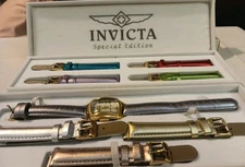 Never Worn  Working INVICTA MOP  Model 4678 Special Edition Swiss Ladies Watch