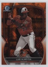 2023 Bowman Chrome Draft Sapphire Edition Orange 24/25 Luis Almeyda 01nw