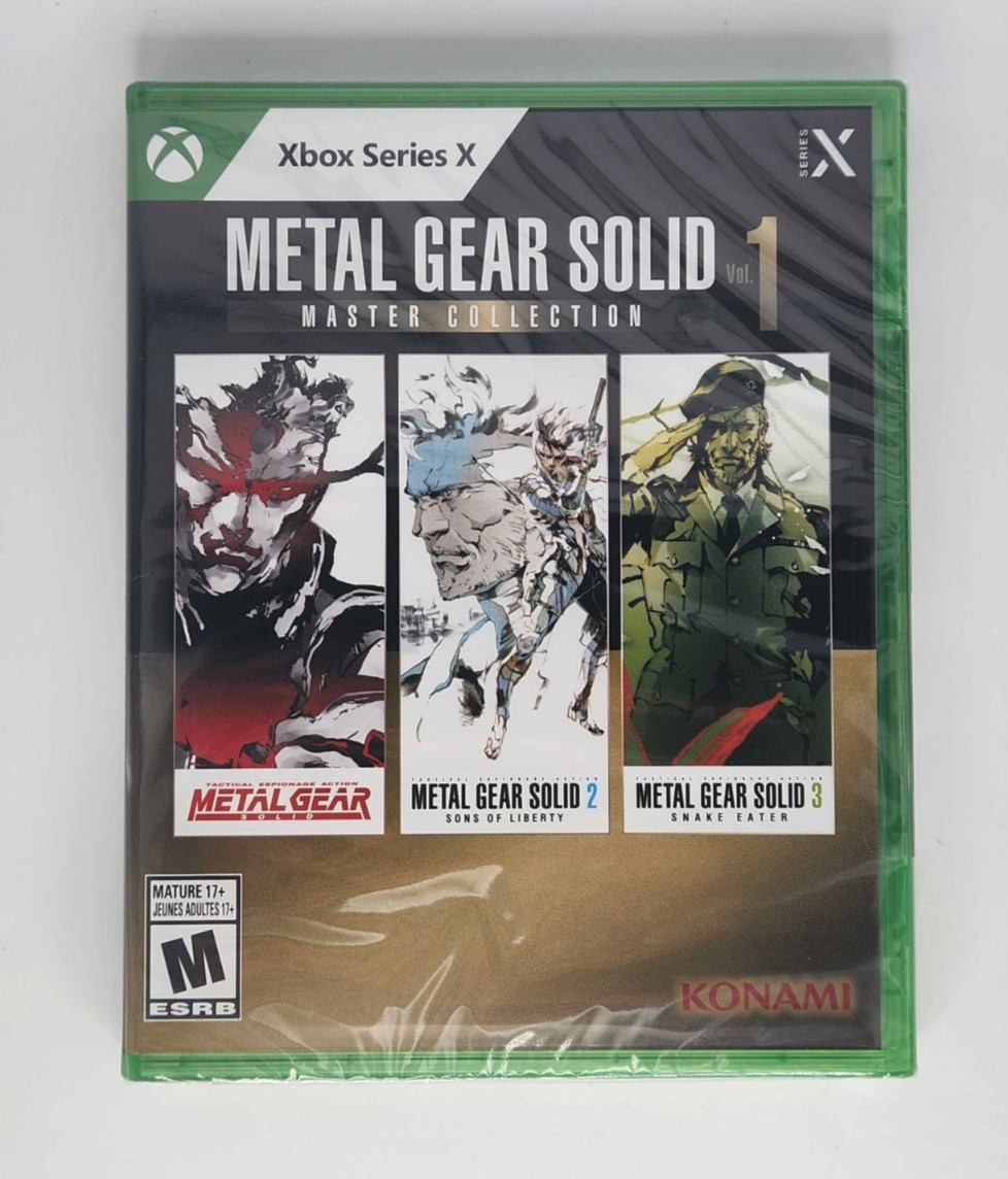 Metal Gear Solid: Master Collection Vol.1 (XSX / Xbox Series X) NEW SEALED