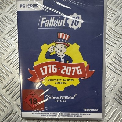 Fallout 76 Tricentennial Edition [PC, Code in a Box, DLC, CiaB, 2018] ,NEU & OVP