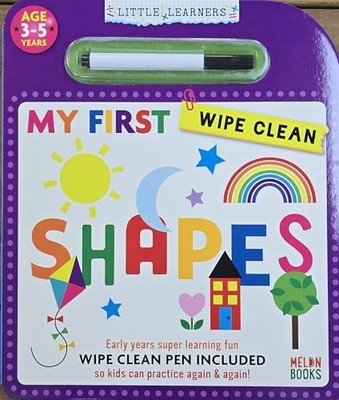 Shapes - My First Wipe Clean B - GOOD