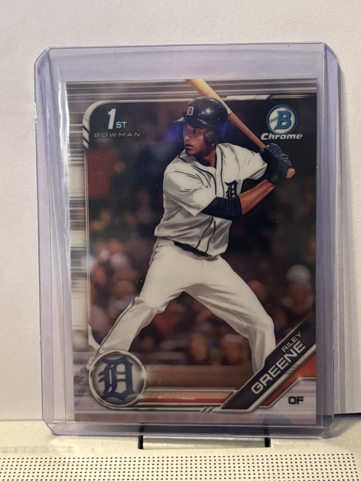 2019 Bowman Draft Baseball Riley Greene 1st Prospect #BD-50 Detroit Tigers RC